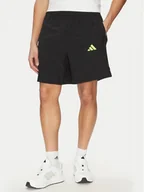 Spodenki męskie - adidas Szorty sportowe Tech JM6252 Czarny Regular Fit - miniaturka - grafika 1