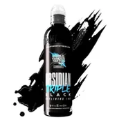 Wyposażenie studia tatuażu - Farba World Famous Limitless Tattoo Ink - Obsidian Triple Black Outlining 240ml - miniaturka - grafika 1
