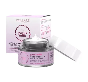 Vollare Kozie Mleko Przeciwzmarszczkowy krem do twarzy na dzień i noc 50 ml - Kremy do twarzy - miniaturka - grafika 1