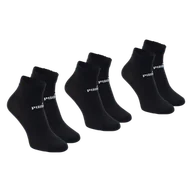 Skarpetki męskie - Skarpety za kostkę PUMA PUMA QUARTER-V 3P 94710803 – Czarny - miniaturka - grafika 1