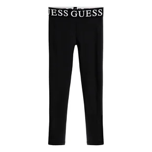 Dziecięce Legginsy GUESS LEGGINGS J3BB14KC0Q0-JBLK – Czarny - Legginsy - miniaturka - grafika 1