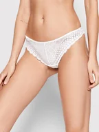 Majtki damskie - Etam Stringi Cherie Cherie 6515325 Biały - miniaturka - grafika 1
