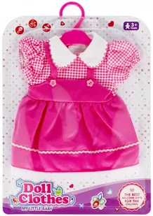Ubranka dla lalek Bobas sukienka MEGA CREATIVE 482977 - Akcesoria dla lalek - miniaturka - grafika 1