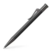 Długopisy - Faber-Castell Faber Castell długopis z kolekcji Guilloche Black, trzonek z żywicy szlachetnej, giloszowany, w kolorze czarnym, wymiary: długość 135 mm x śr.: 13 mm, 145268, 1 sztuka (1 opakowanie) - miniaturka - grafika 1