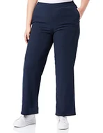 Spodnie damskie - JACK & JONES Damskie spodnie Jjxx Jxpoppy Regular Hw Pant Noos, granatowy blezer, (L) W x 30L - miniaturka - grafika 1