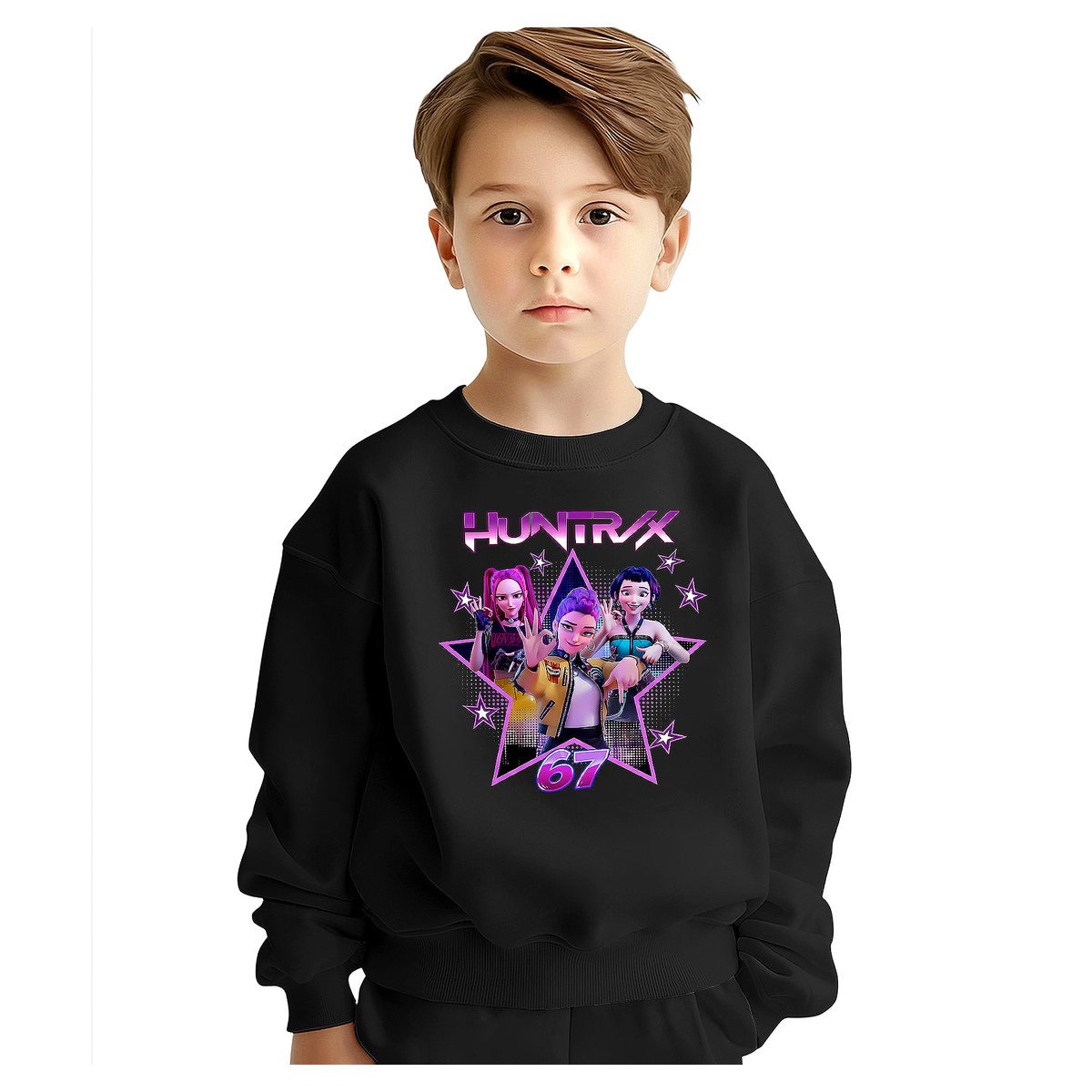 BLUZA DZIECIĘCA 67 SIX SEVEN VIRAL HUNTRIX 104 DLA CHŁOPCA DZIEWCZYNKI
