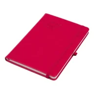 Kalendarze - Kalendarz pedagoga 2025/26 A5 tyg Salsa karmazyn - miniaturka - grafika 1