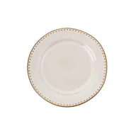 Talerze - Talerz deserowy Fjordi 20,5 cm beżowy - miniaturka - grafika 1