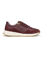 Trampki damskie - Geox Sneakersy "Bulmya" w kolorze brązowym - miniaturka - grafika 1