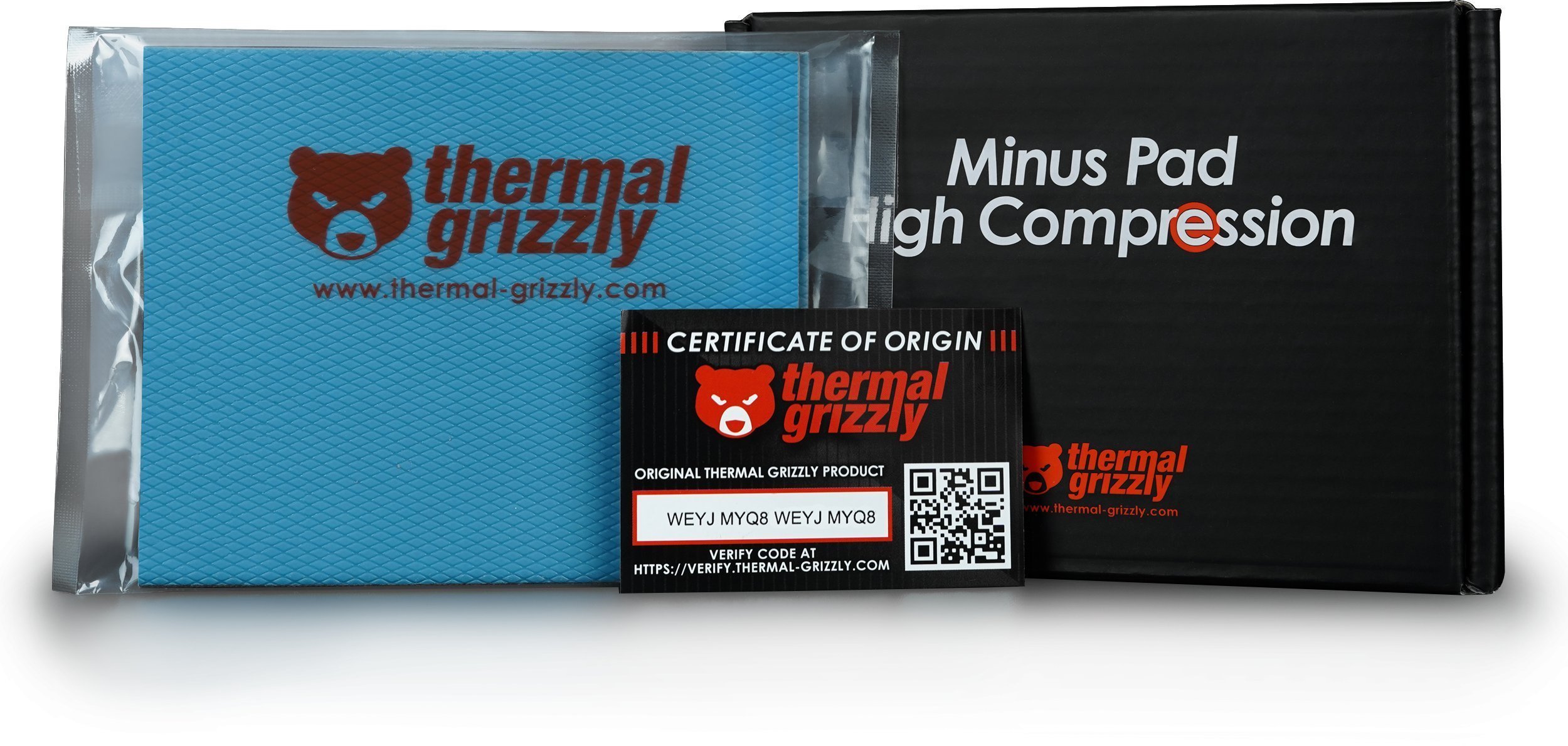 Thermal Grizzly Minus Pad High Compression - 120 x 100 x 5,0 mm, 2 Stück TG-MP-HC-120-100-50-2
