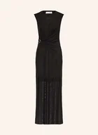 Sukienki - Selected Femme Sukienka Z Siateczki schwarz - miniaturka - grafika 1