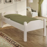 Łóżka - TARTAK MEBLE Łóżko LIVA SENIOR TARTAK MEBLE drewniane Rozmiar 160x200 Wybarwienie Białe PS2573_65651 - miniaturka - grafika 1