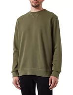 Bluzy męskie - Camel Active Bluza Męska, Brązowy Olive Brown, S - miniaturka - grafika 1