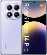 Telefony komórkowe - Xiaomi Redmi Note 14 Pro 4G 12/512GB Fioletowy - miniaturka - grafika 1