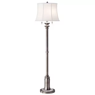 Elstead Lighting Stateroom 2Lt Floor Lamp Bali Brass FE/STATERM FL BB Elstead Lampa podłogowa stylowa abażurowa FE/STATERM FL BB) - Lampy stojące - miniaturka - grafika 1