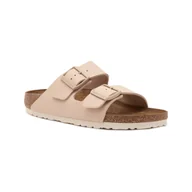 Klapki i japonki damskie - Birkenstock Klapki Arizona | z dodatkiem skóry - miniaturka - grafika 1