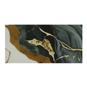 Panele ścienne i boazeria - Płytka samoprzylepna marmur zielono-złoty PS-0009 60 x 30 cm 4 szt. - miniaturka - grafika 1