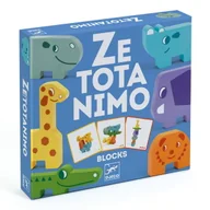 Puzzle - Djeco Drewniane zwierzątka ZE TOTANIMO - miniaturka - grafika 1