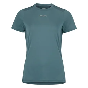Damska Koszulka z krótkim rękawem CRAFT ADV ESSENCE SS TEE 2 W 1914798-387000 – Niebieski - Koszulki i topy damskie - miniaturka - grafika 1