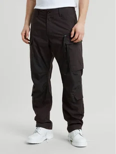 G-Star Raw Spodnie materiałowe Rovic Zip 3D D25219-D308 Czarny Loose Fit - Spodnie męskie - miniaturka - grafika 1