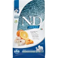 Sucha karma dla psów - Farmina N&D Ocean Adult Medium&Maxi Codfish Pumpkin Orange 2,5 kg - miniaturka - grafika 1