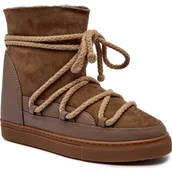 Śniegowce damskie - INUIKII Śniegowce CLASSIC WEDGE | zamsz - miniaturka - grafika 1