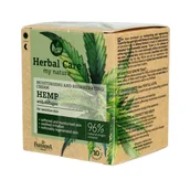 Kremy do twarzy - Herbal Care HERBAL CARE Krem nawilżająco regenerujący KONOPIE z kolagenem 50ml HER3004 - miniaturka - grafika 1
