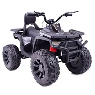 Pojazdy elektryczne dla dzieci - Import SUPER-TOYS MEGA QUAD TOP SPEED 2X200W 24 V SUPER MOC GAZ W MANETCE HAMULCE/JC-333 JC-333-CZARNY - miniaturka - grafika 1