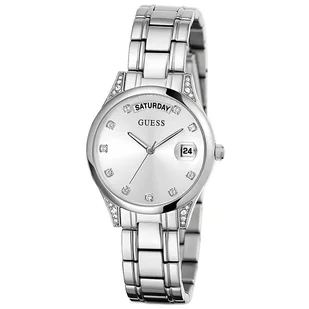 Zegarek ZEGAREK DAMSKI GUESS GW0385L1 MINI AURA + BOX (zu510a) - Zegarki damskie - miniaturka - grafika 2