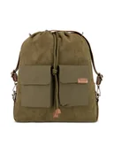 Plecaki - Lasocki Plecak MLP-W-015-04 Khaki - miniaturka - grafika 1