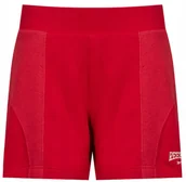 Spodenki damskie - REEBOK - SPODENKI DAMSKIE VARSITY HR SHORT HS0372 CZERWONE - miniaturka - grafika 1