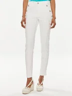 Spodnie damskie - Morgan Jeansy 232-PEMA3 Écru Skinny Fit - miniaturka - grafika 1