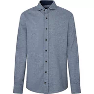 Koszule męskie - Hackett London Męska koszula flanelowa, Niebieski (granatowy), M - miniaturka - grafika 1