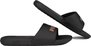 Puma Klapki damskie Puma Cool Cat 2.0 czarno-złote 389108 02 39 - Klapki i japonki damskie - miniaturka - grafika 1