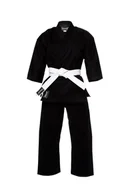 Kimona, stroje i obuwie - Evolution, Kimono do Karate 8 OZ czarny - 130 cm - miniaturka - grafika 1