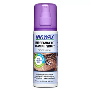 Nikwax Impregnat Tkanina i Skóra NI-37 Spray - Środki do obuwia i ubrań - miniaturka - grafika 1