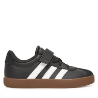 Buty dla chłopców - Sneakersy adidas VL COURT 3.0 EL C ID9154 Czarny - miniaturka - grafika 1