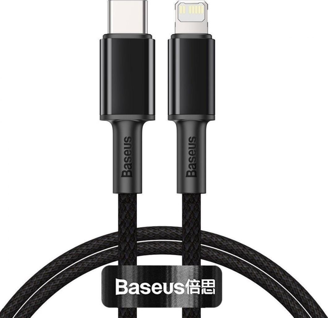 Kabel USB Baseus USB-C - Lightning 1 m Czarny BSU1944BLK