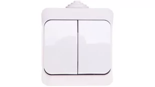 Schneider Electric Łącznik świecznikowy IP44 - Schneider, Cedar Plus WDE000550 - Wyłączniki światła i elektryczne - miniaturka - grafika 1