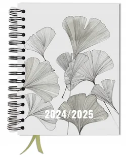 Kalendarz 2024-2025 2dni=1strona A5+ terminarz książkowy dowolny miesiąc - Kalendarze - miniaturka - grafika 1
