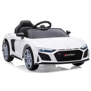 Milly Mally Pojazd na akumulator Audi R8 Spyder White - Pojazdy elektryczne dla dzieci - miniaturka - grafika 1