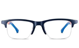 NANO Top Gun Okulary Unisex dla dzieci, Morski Matowy/Pomarańczowy, 48/17 - Koszulki i topy damskie - miniaturka - grafika 1