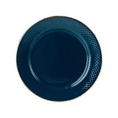 Talerze - Talerz deserowy Tiffany 19 cm granatowy - miniaturka - grafika 1