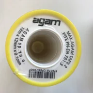 Akcesoria do przyczep i kamperów - TAŚMA USZCZELNIACZ TEFLONOWY MAX AGAM TAPE2 12MM*12M*0.1 - miniaturka - grafika 1