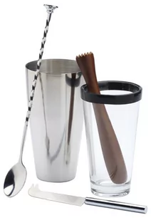 Kitchen Craft Luxe Lounge Mojito koktajl, -częściowy zestaw BCLLMOJITO4PC - Pozostałe akcesoria barmańskie - miniaturka - grafika 2