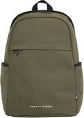 Plecaki - Tommy Hilfiger Męski plecak TH Element AM0AM12455, khaki, jeden rozmiar, Khaki, rozmiar uniwersalny - miniaturka - grafika 1