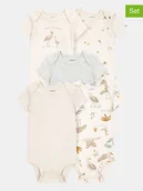 Body dla niemowląt - carter's Body (5 szt.) w kolorze kremowym - miniaturka - grafika 1