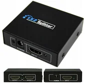 Kable - Spliter Rozdzielacz Wzmacniacz Hdmi Splitter 1X2 - miniaturka - grafika 1