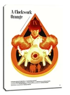 Obrazy i zdjęcia na płótnie - A Clockwork Orange Mechaniczna Pomarańcza - obraz na płótnie Wymiar do wyboru: 20x30 cm - miniaturka - grafika 1