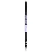 Akcesoria i kosmetyki do stylizacji brwi - Maybelline BROW ULTRA SLIM - DEFINING PENCIL - Automatyczna kredka do brwi ze szczoteczką - 01 - SOFT BROWN - miniaturka - grafika 1